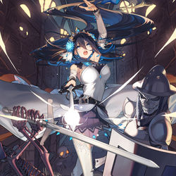 This is a pixiv picture whose title is FLFO3巻表紙用イラスト.
