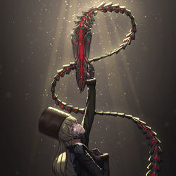 This is a pixiv picture whose title is Code Vein ~ Mia.
