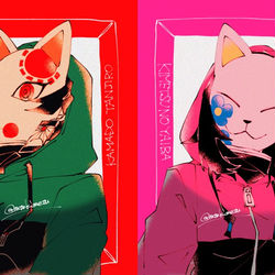 This is a pixiv picture whose title is 水の呼吸.