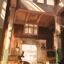 This is a pixiv picture whose title is Scavenger.
