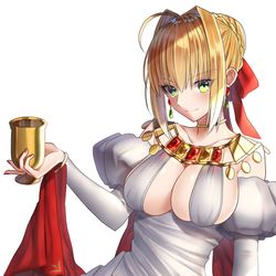 This is a pixiv picture whose title is 英霊正装ネロ.