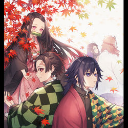 This is a pixiv picture whose title is 秋.