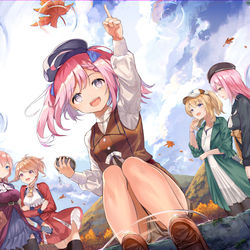 This is a pixiv picture whose title is 探し物.