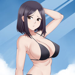 This is a pixiv picture whose title is Tachibana Satomi.
