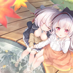 This is a pixiv picture whose title is 旅行.