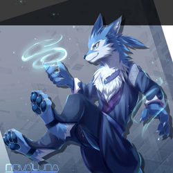 This is a pixiv picture whose title is to Nova(2019).
