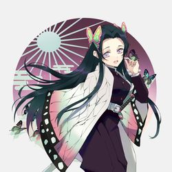 This is a pixiv picture whose title is 胡蝶カナエ.