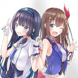 This is a pixiv picture whose title is そらあお！！！.