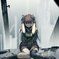 This is a pixiv picture whose title is m4a1.