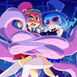 This is a pixiv picture whose title is ブルーキャット再び.