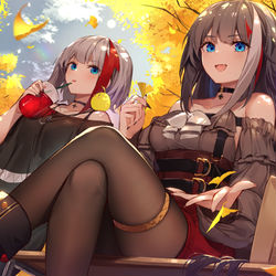This is a pixiv picture whose title is 秋の鉄血.