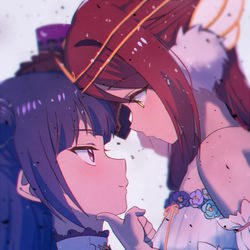 This is a pixiv picture whose title is よしりこ😈🌸.