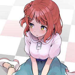This is a pixiv picture whose title is ぽむちゃん.