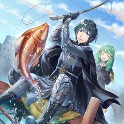 This is a pixiv picture whose title is 【FE0】士官学校の新任教師 ベレト.