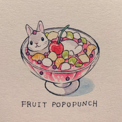 This is a pixiv picture whose title is うさ擬態.