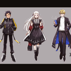 This is a pixiv picture whose title is モデル級長ズ〜！.