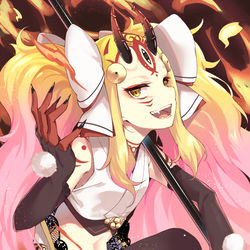 This is a pixiv picture whose title is げえー！.