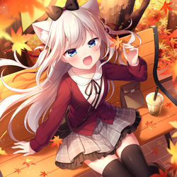 This is a pixiv picture whose title is ハムマンと秋.