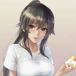 This is a pixiv picture whose title is 矢矧.