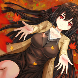 This is a pixiv picture whose title is 大鳳  秋の森林浴.