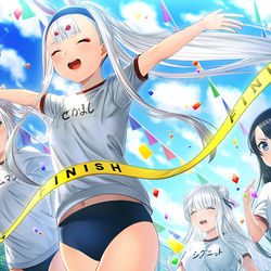 This is a pixiv picture whose title is 体育の日.