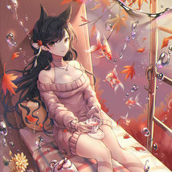 This is a pixiv picture whose title is =^◐ω◐^=  ~★.