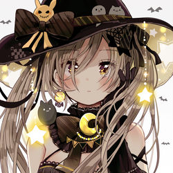 This is a pixiv picture whose title is 魔女っ子.