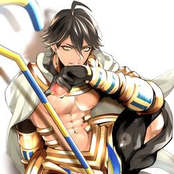 This is a pixiv picture whose title is エジプトの太陽王.