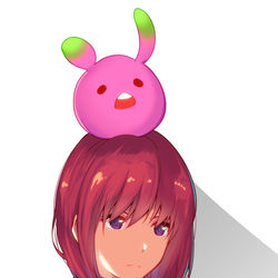 This is a pixiv picture whose title is クリムゾンブレイド.