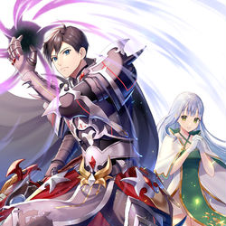 This is a pixiv picture whose title is 暗黒騎士の俺ですが最強の聖騎士をめざします 5.