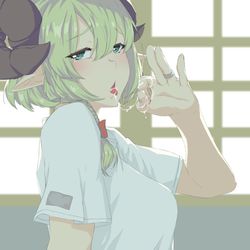 This is a pixiv picture whose title is 角色畫完了.