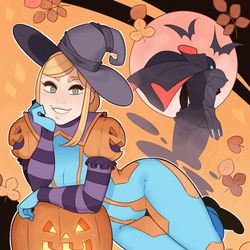 This is a pixiv picture whose title is Metroid Samus.