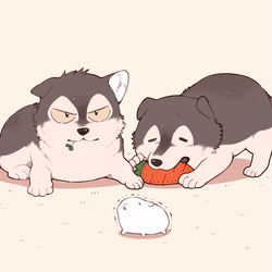 This is a pixiv picture whose title is うさぎまとめ.
