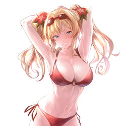 This is a pixiv picture whose title is 水着ゼタ.