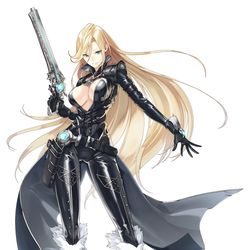 This is a pixiv picture whose title is イドラ ファンタシースターサーガ　シャナン.