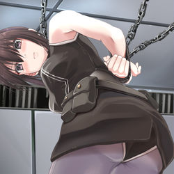 This is a pixiv picture whose title is 拘束娘（女スパイ）２.