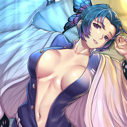 This is a pixiv picture whose title is 胡蝶しのぶ.