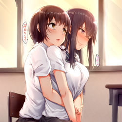 This is a pixiv picture whose title is JKあんどJK.