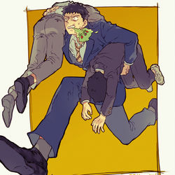 This is a pixiv picture whose title is RUN !.