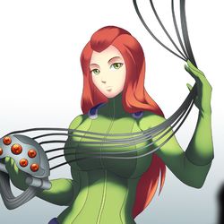 This is a pixiv picture whose title is Samantha "RoboVirus Infection".