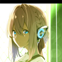 This is a pixiv picture whose title is ヴァイオレットエヴァーガーデン外伝ゼロワン.