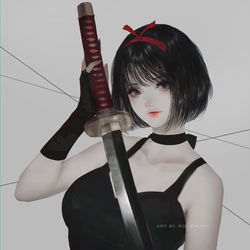 This is a pixiv picture whose title is Yura Sakasagami.