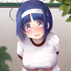 This is a pixiv picture whose title is 体育の日だったので.