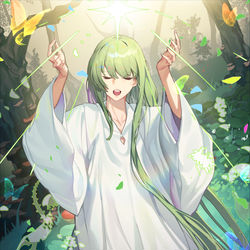 This is a pixiv picture whose title is エルキドゥ.