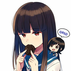 This is a pixiv picture whose title is OREO.