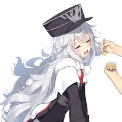 This is a pixiv picture whose title is 餌付け.