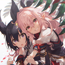 This is a pixiv picture whose title is がばーっ.