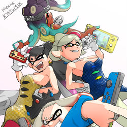 This is a pixiv picture whose title is ハイカライブKYOTOMIX.
