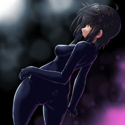 This is a pixiv picture whose title is 初月.