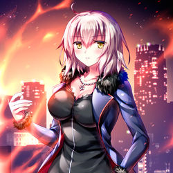 This is a pixiv picture whose title is ジャンヌオルタ.
